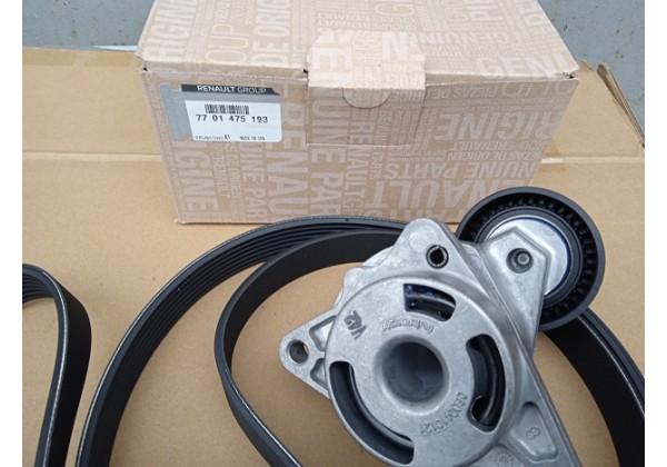 Комплект реміня генератора (+АС) Renault Trafic II, Master II, 7701475193